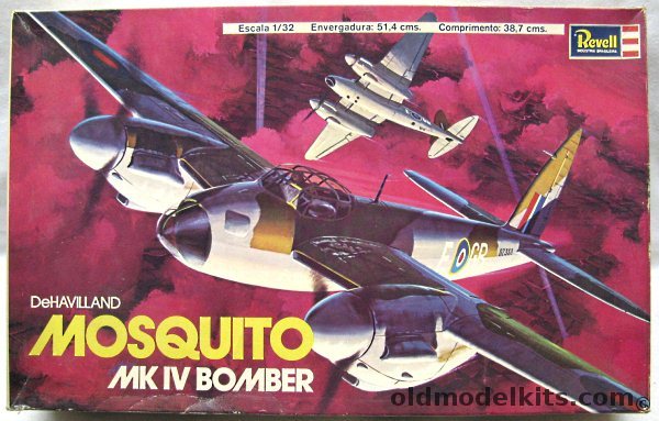 Revell 1/32 Mosquito Mk IV Bomber, H180 plastic model kit